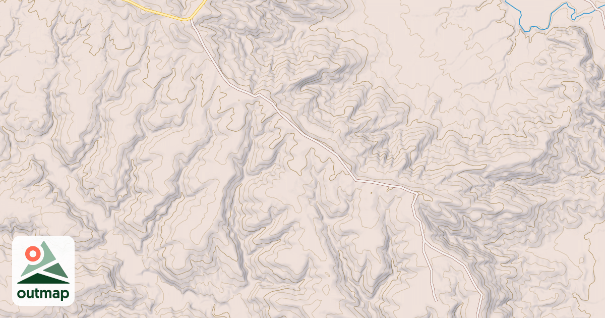 Map of BLM National GTLF Public Motorized Roads 2a6626b9-48e8-468a-9602-d066a10c5895 in Blaine