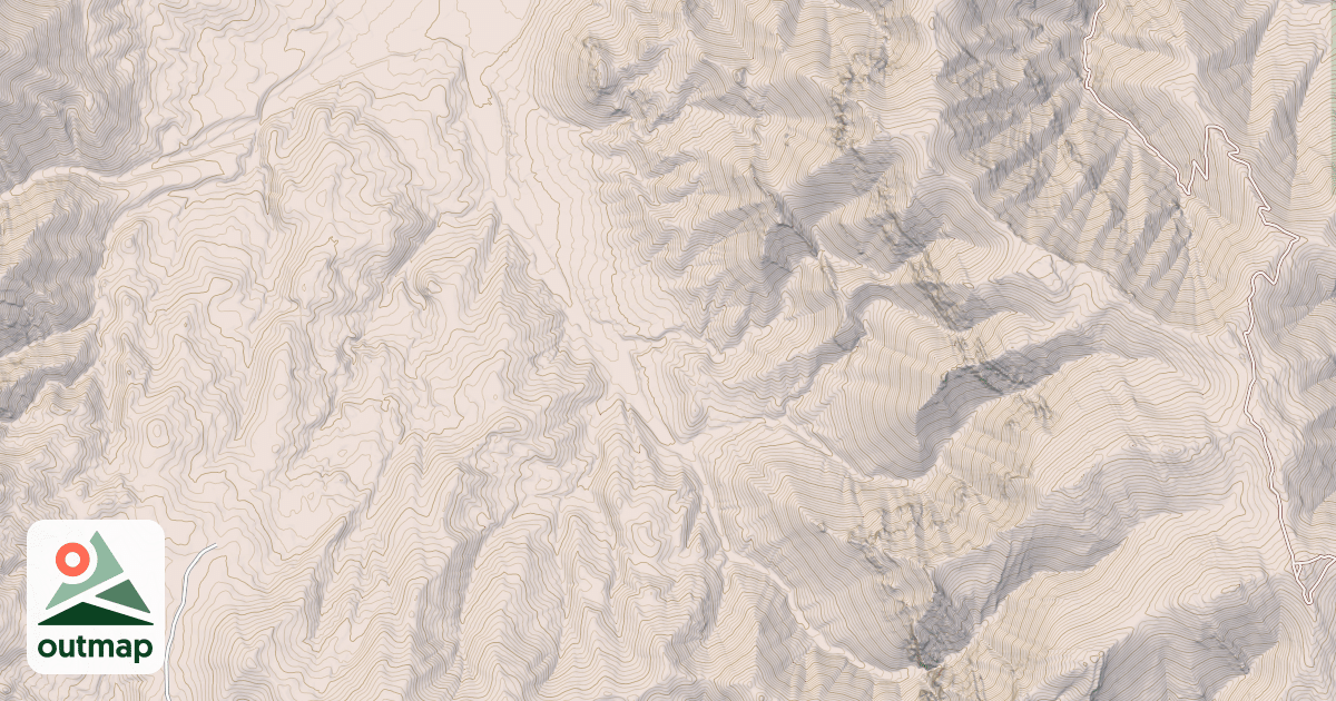 Map of HORSETHIEF CANYON