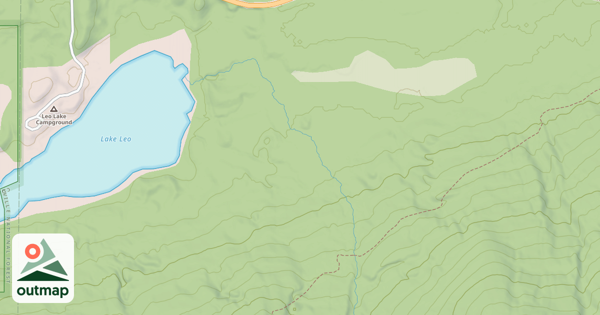 Map of Leo Spur
