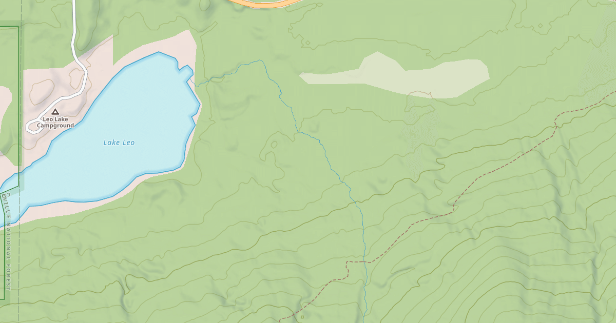 Map preview of Leo Spur