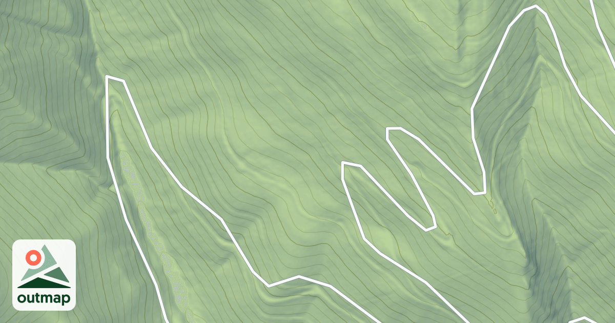 Map of CHICAGO PEAK A