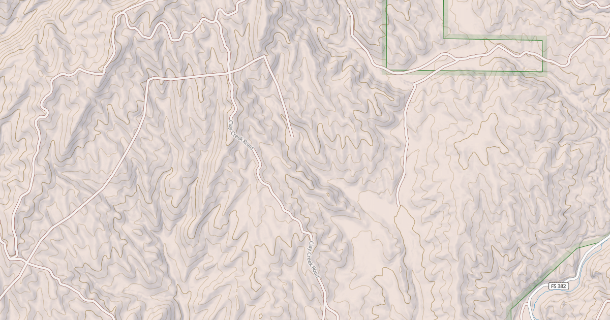 Map preview of Clay Creek Ridge