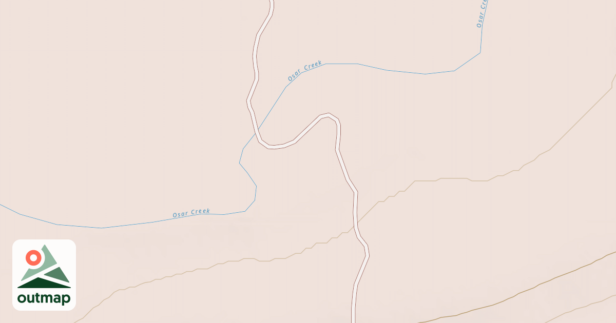 Map of Clearwater Creek South