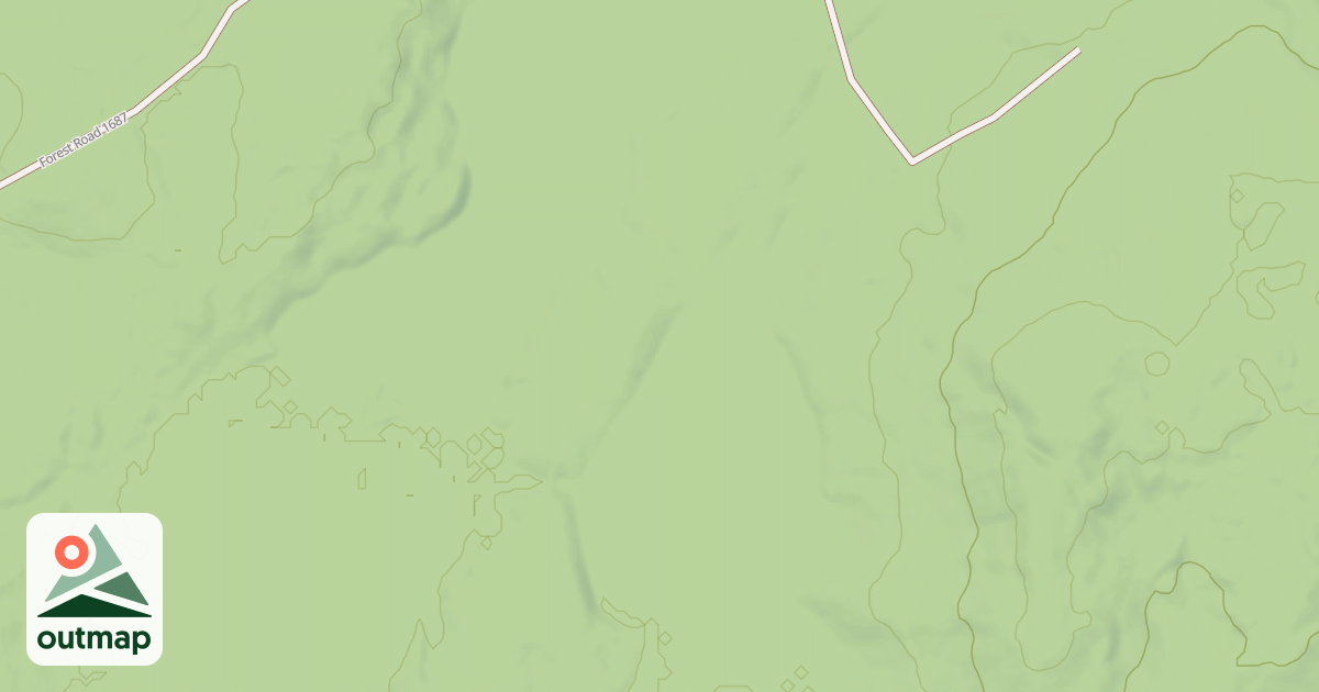 Map of FR 1687E