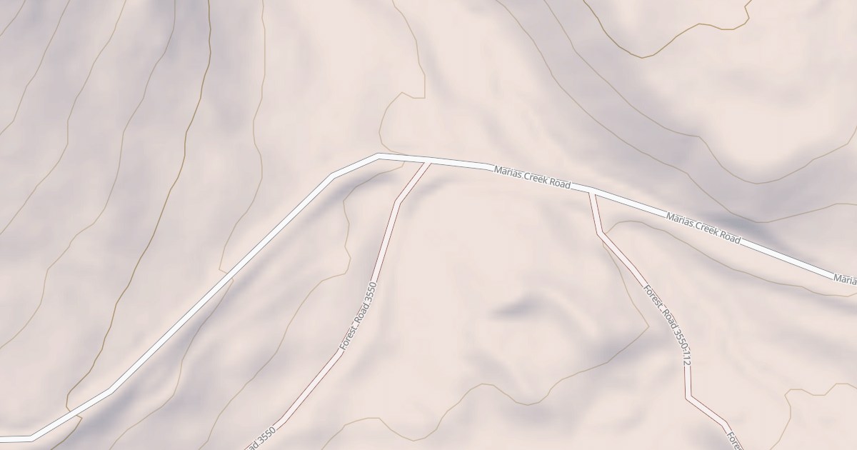 Map preview of MARIAS CREEK