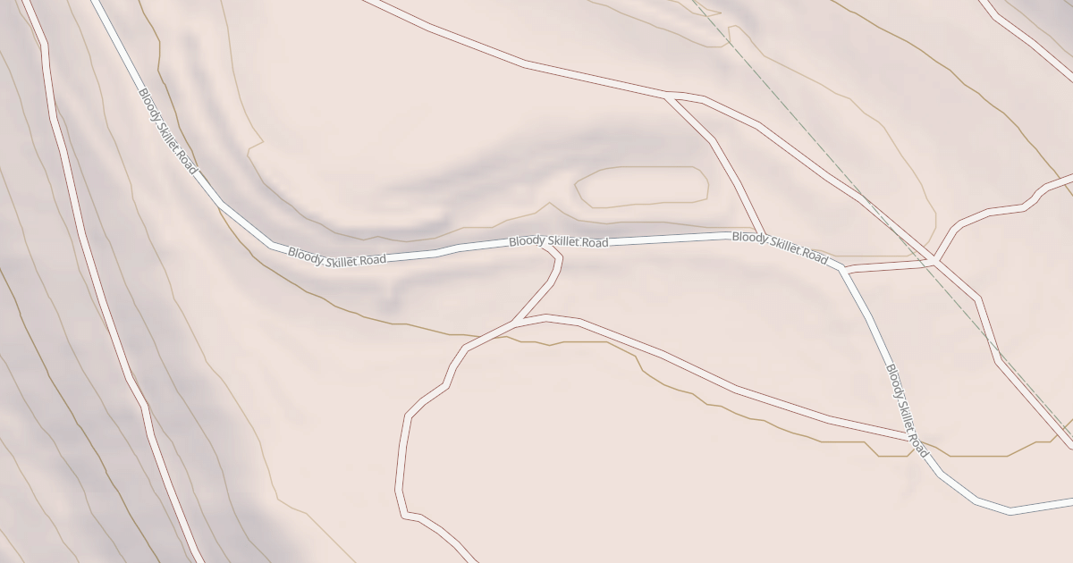 Map preview of Bloody Skillet ATV Trail