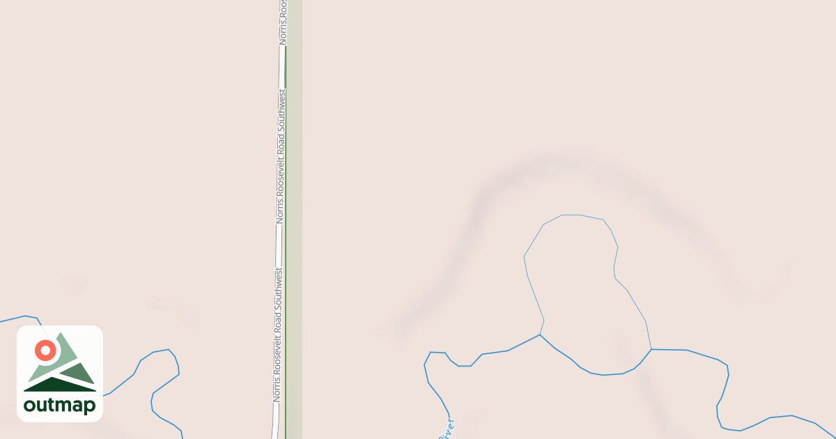 Map of Warroad/Roseau Trails