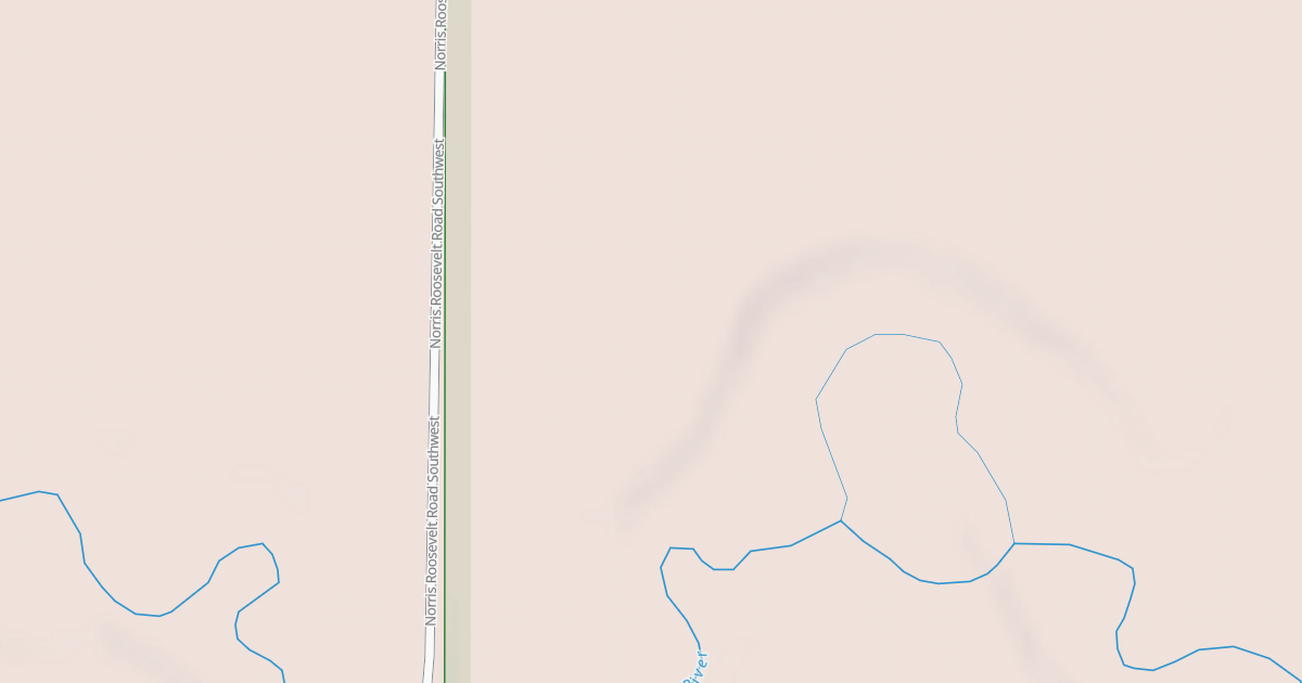Map preview of Warroad/Roseau Trails