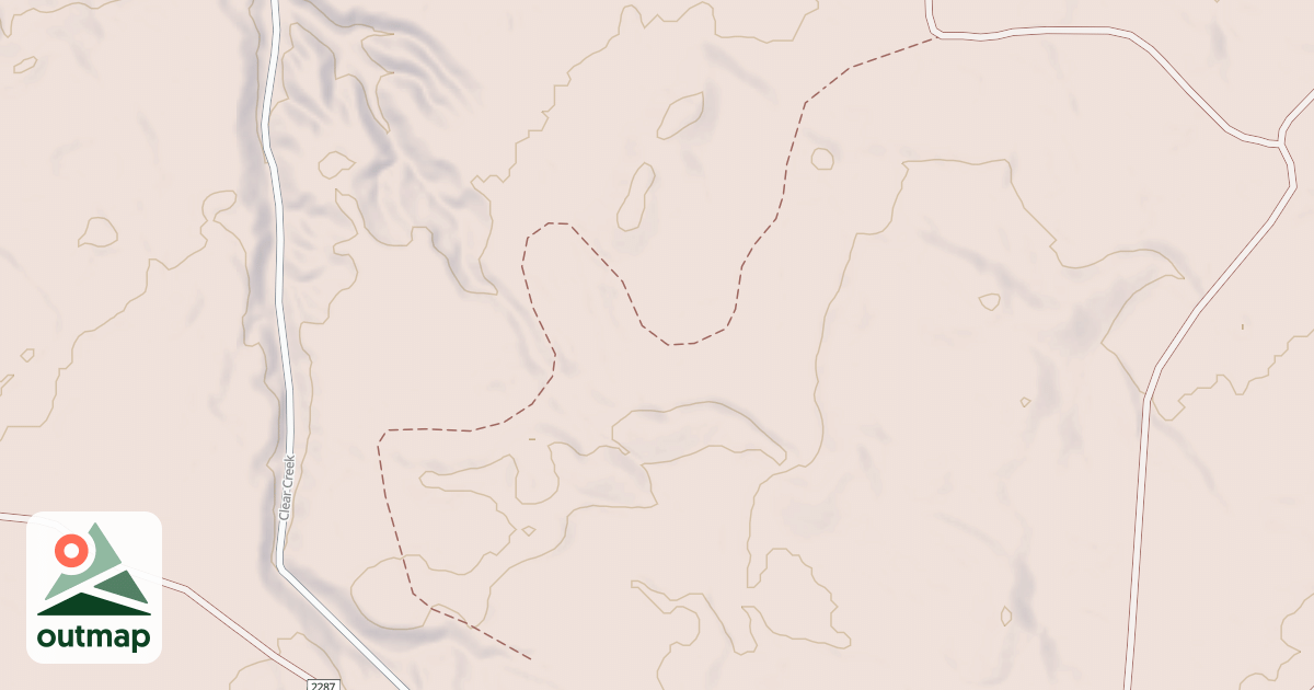 Map of USFS Motor Vehicle Use Map Trails 24032