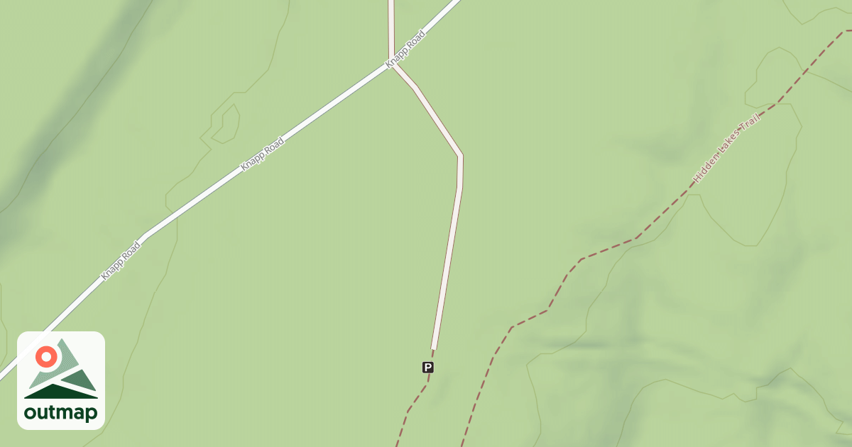 Map of CROSSOVER SPUR
