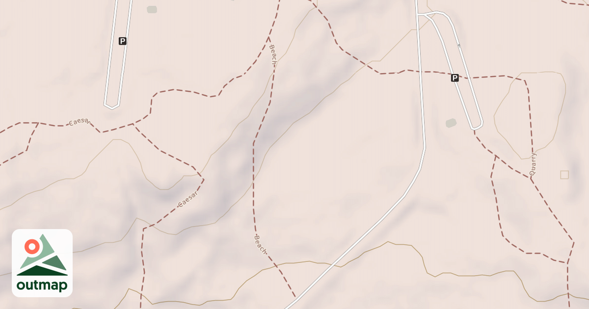 Map of Beach Trail