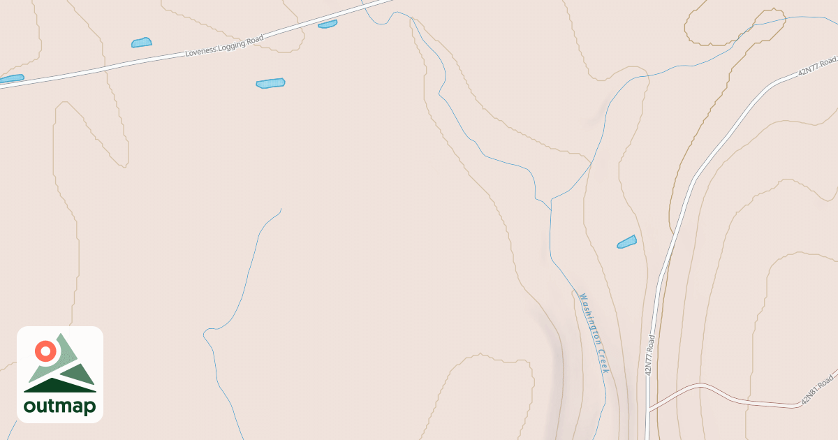 Map of JUNIPER FLAT