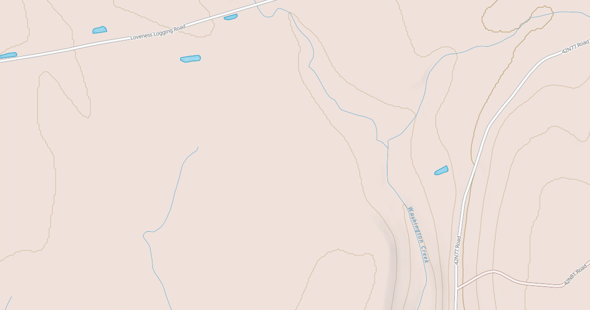 Map preview of JUNIPER FLAT