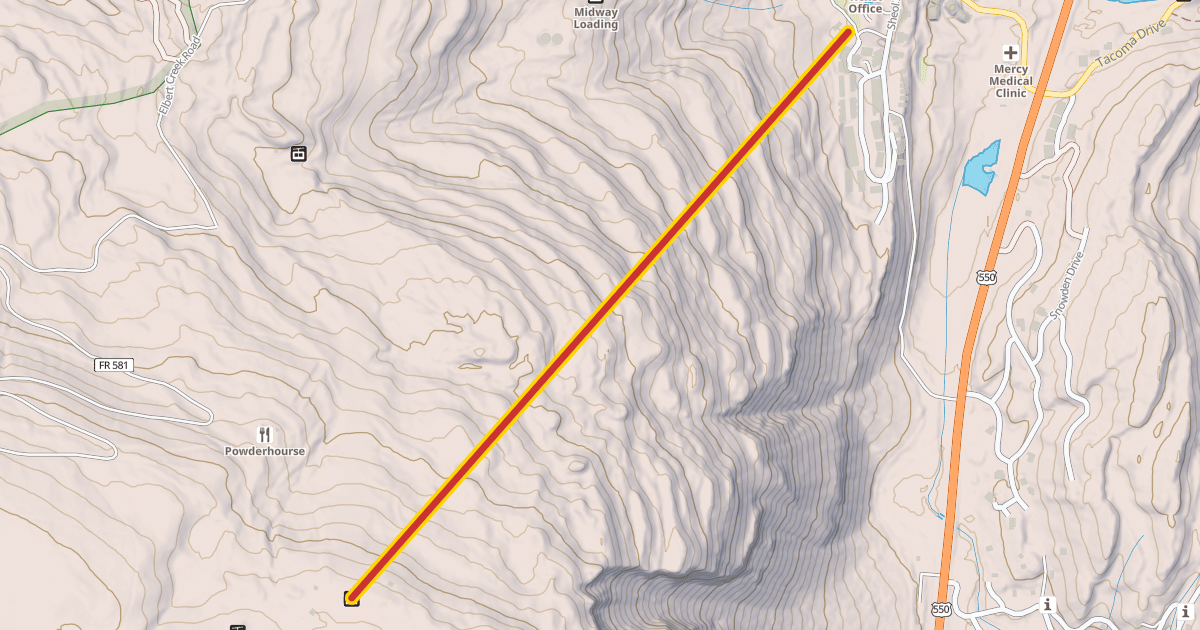 Map preview of Needles Lift #6