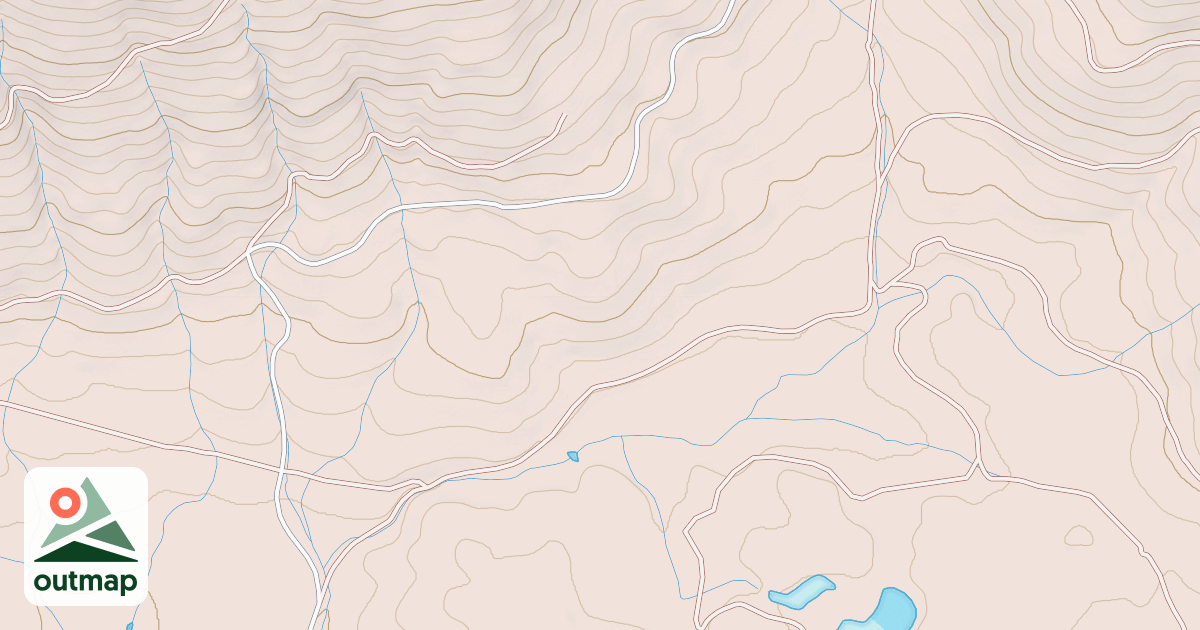 Map of SOUTH BEAR VALLEY