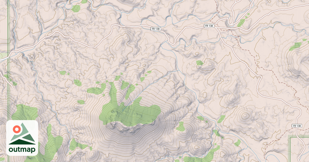 Map of REDROCK CANYON