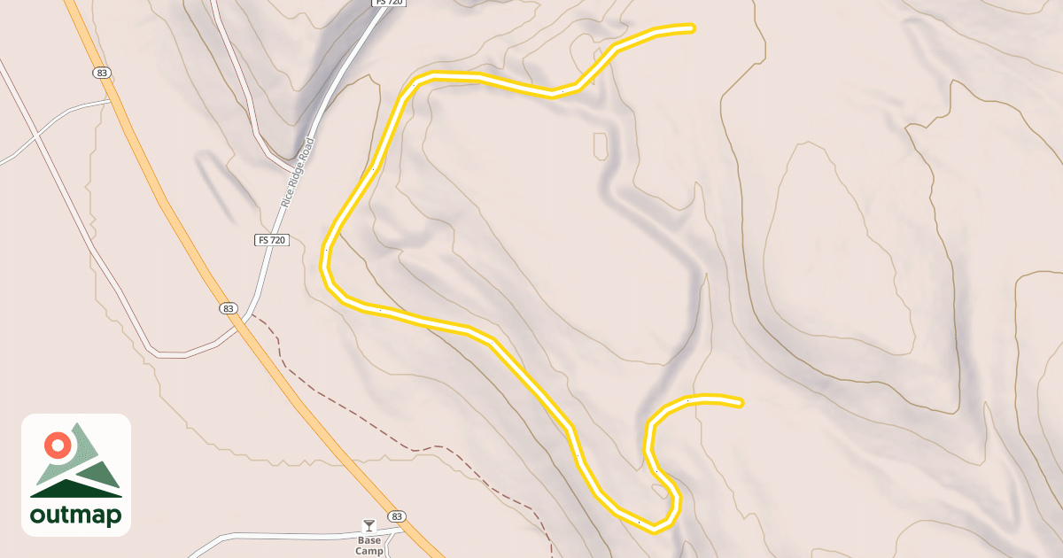 Map of Roller Coaster - Lower