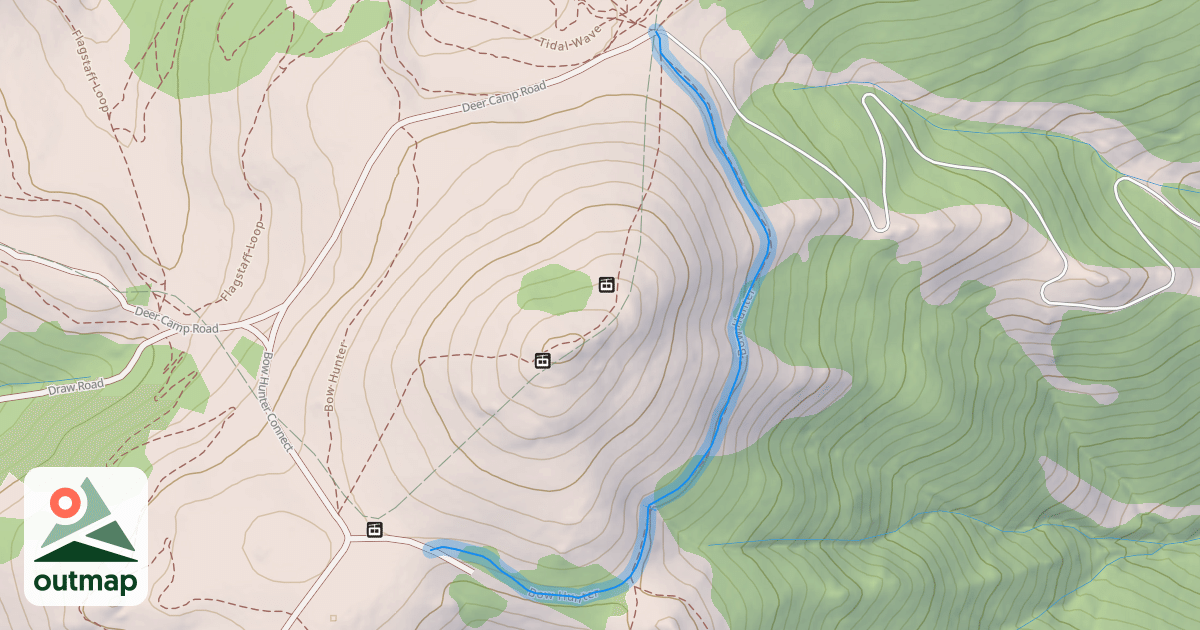 Map of Bow Hunter