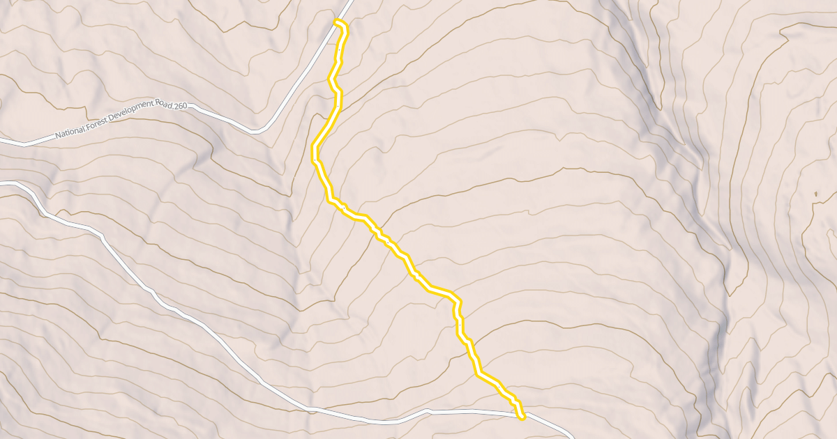Map preview of Telemark Trail