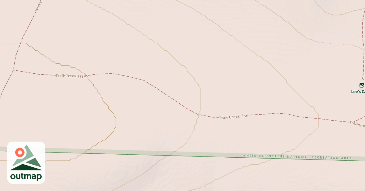 Map of Trail Creek Trail
