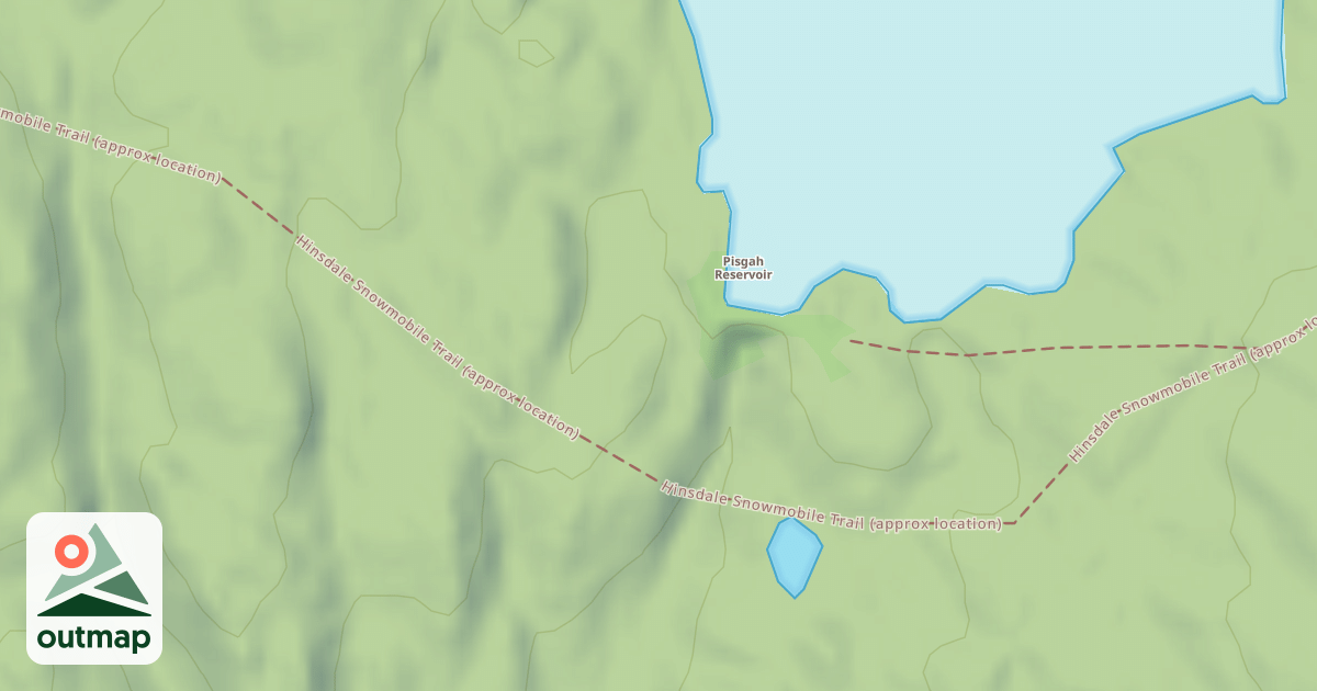 Map of Hinsdale Trail