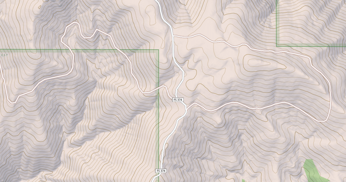 Map preview of HARRIS CREEK SUMMIT