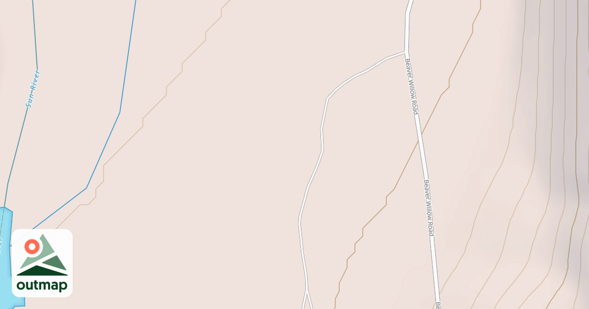 Map of GIBSON DAM INTERPRETIVE