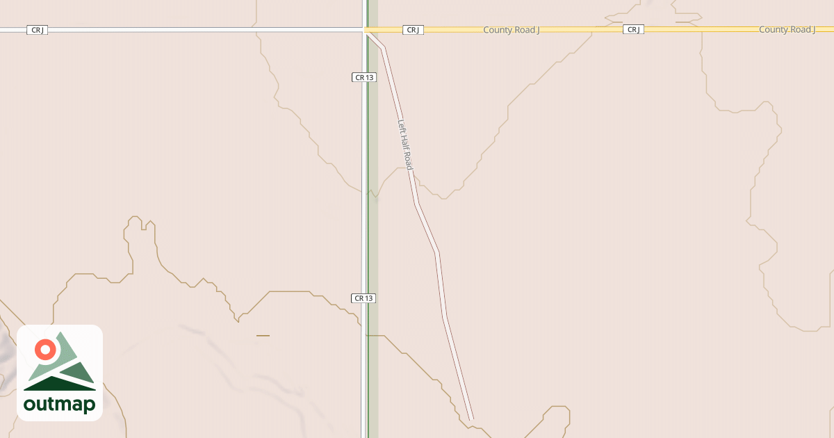 Map of LEFT HALF
