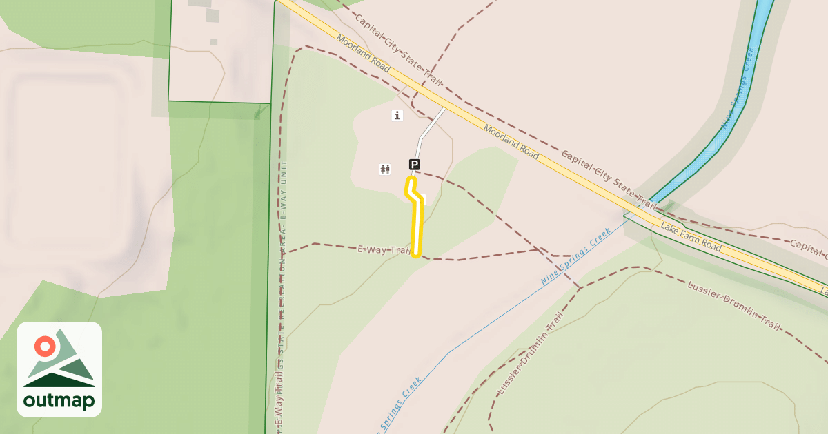 Map of E-Way Trail