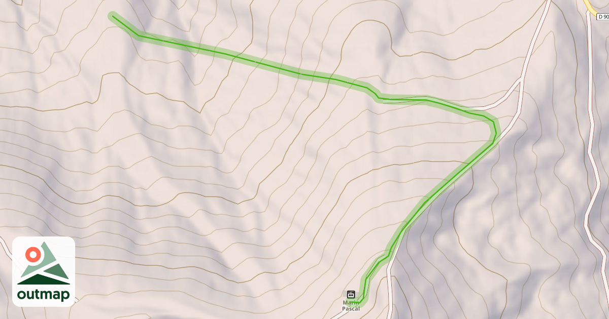 Map of Le Col