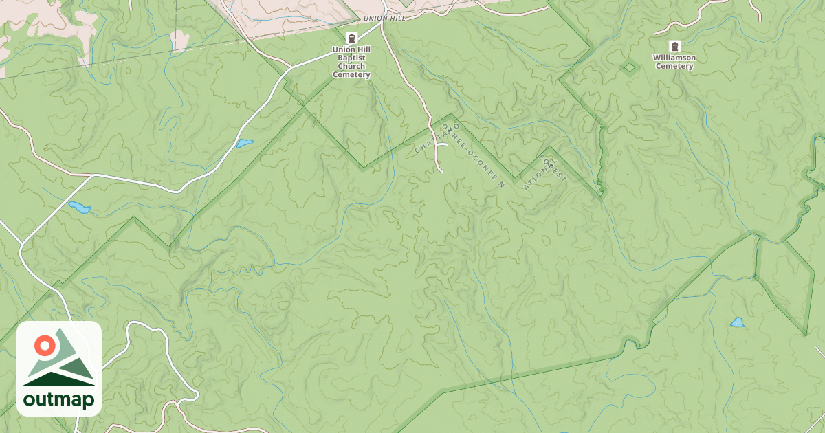 Map of UNION HILL CH
