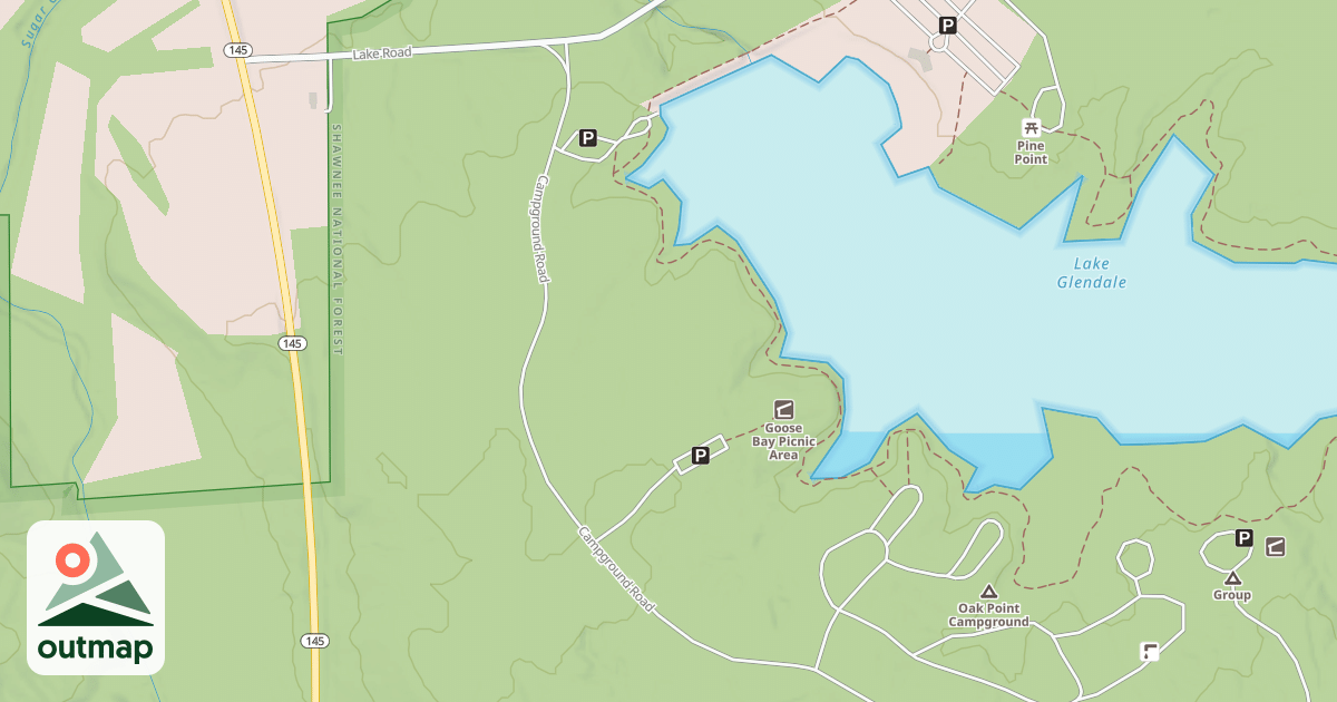 Map of DUCK BAY