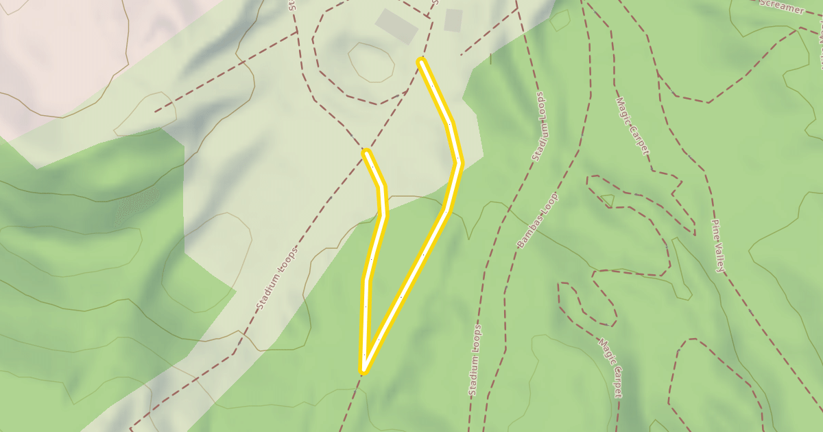 Map preview of Stadium Loops