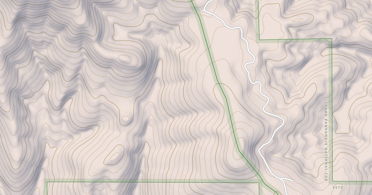 Map preview of FERN CREEK