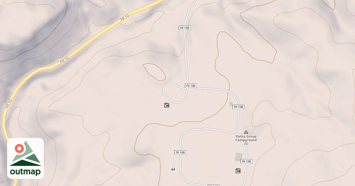 Map of PALIZA LOOP