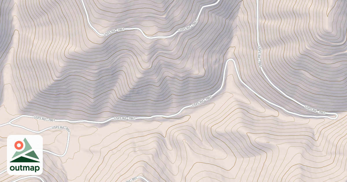 Map of MILLER DRAW