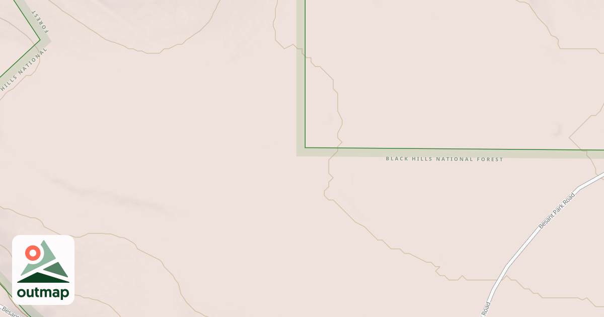 Map of BESANT PARK BR 1A