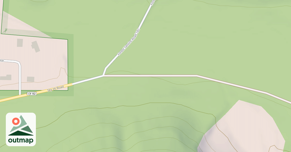 Map of USFS National Forest System Roads {33354C65-8630-4512-8C45-194EAF2B15FE}