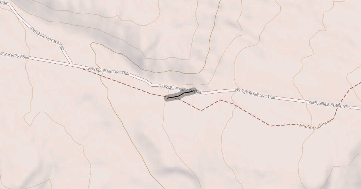 Map preview of Whole Enchilada