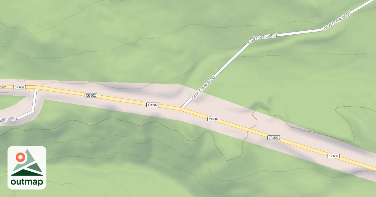 Map of GOAT CREEK