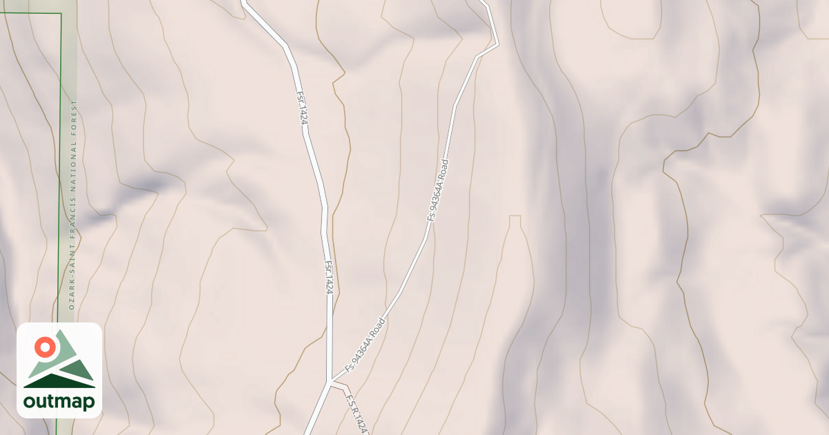 Map of USFS National Forest System Roads {04D6220F-FA95-4BCA-AD7C-705FAED5C6D3}