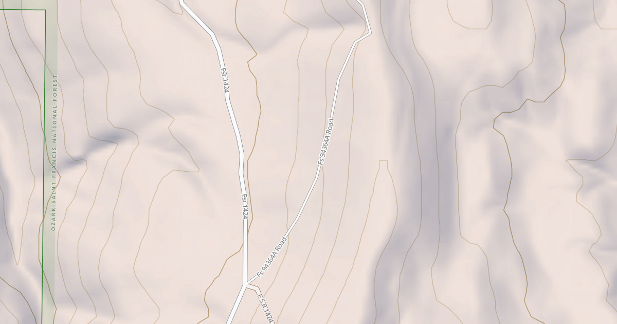 Map preview of USFS National Forest System Roads {04D6220F-FA95-4BCA-AD7C-705FAED5C6D3}