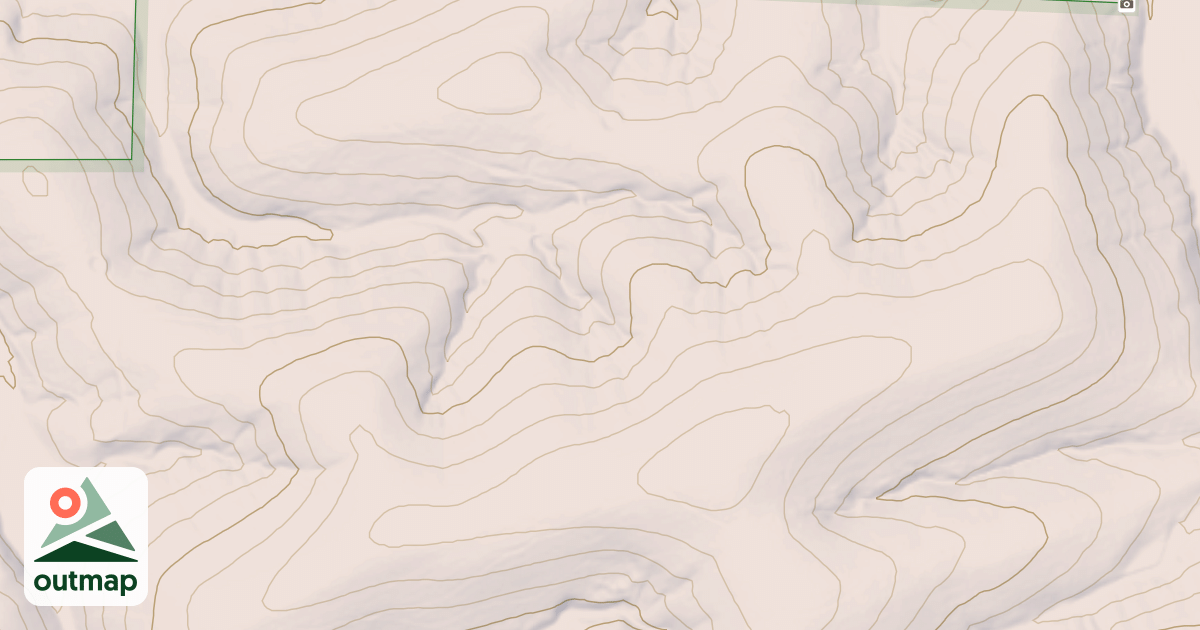 Map of LOVELACE BRANCH SPUR