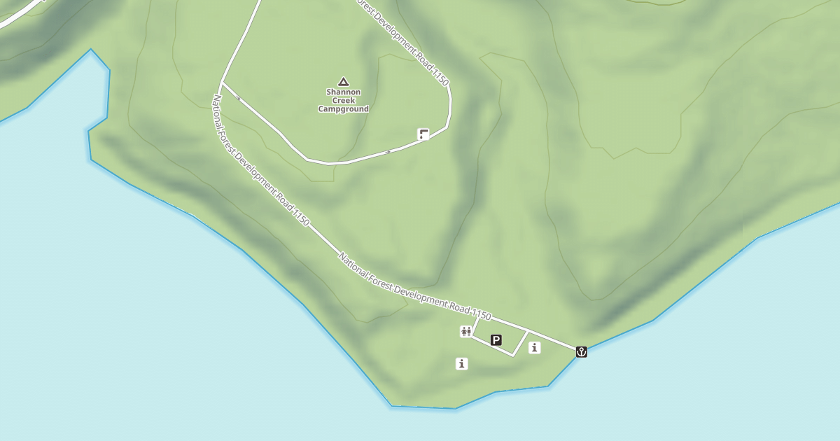 Map preview of SHANNON CR CG-A
