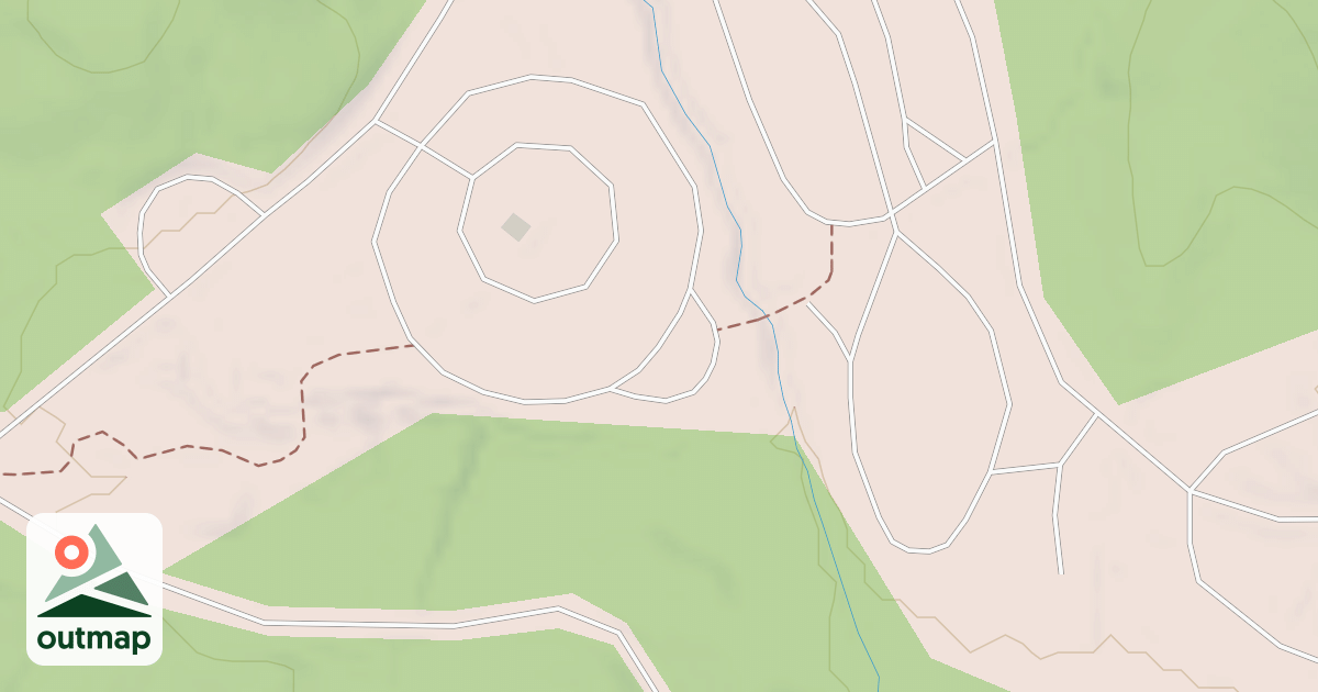 Map of H.F. T SITES 20-24 ACCESS