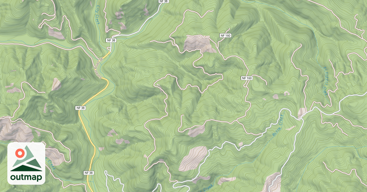 Map of CEDAR SPRINGS