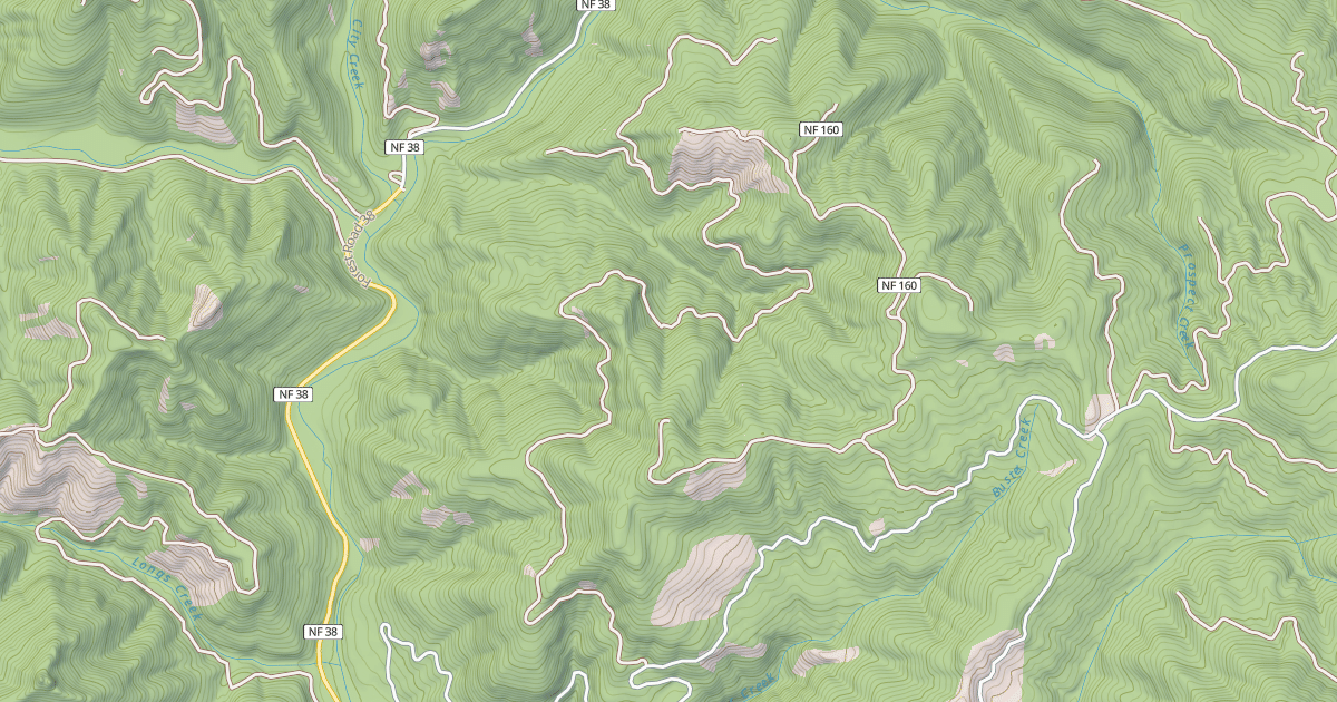 Map preview of CEDAR SPRINGS
