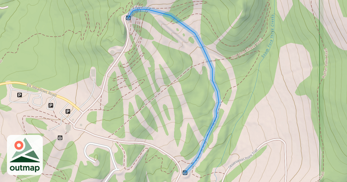 Map of Teddy's Twist