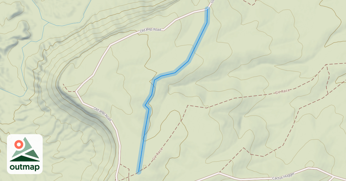 Map of Green Valley Loop
