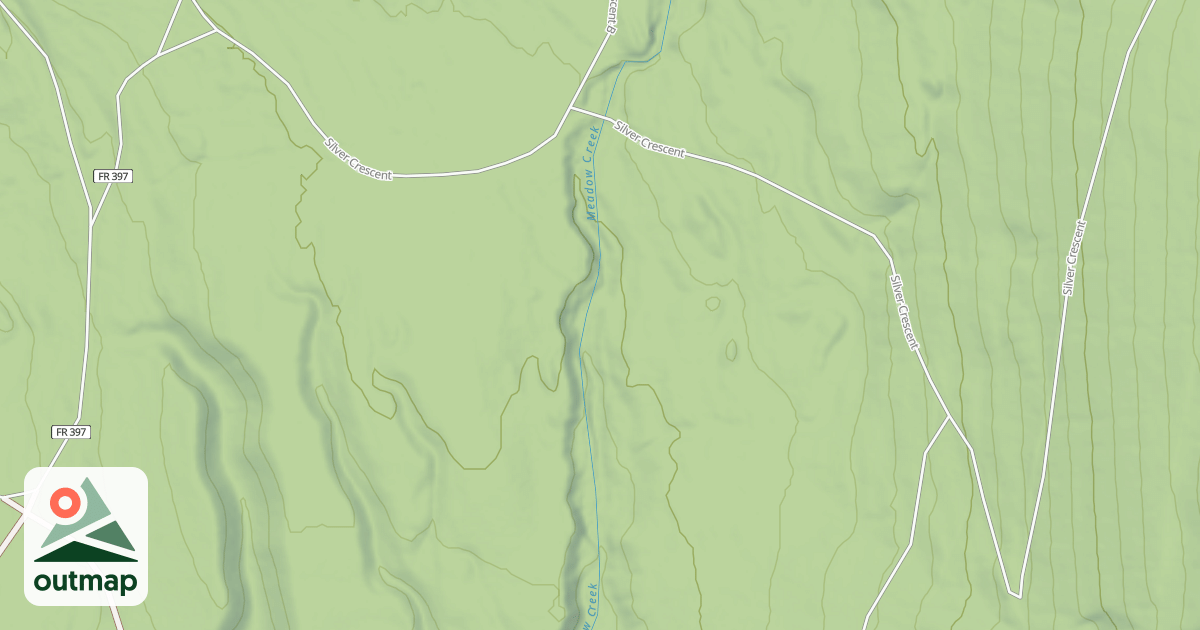 Map of SILVER CRESCENT